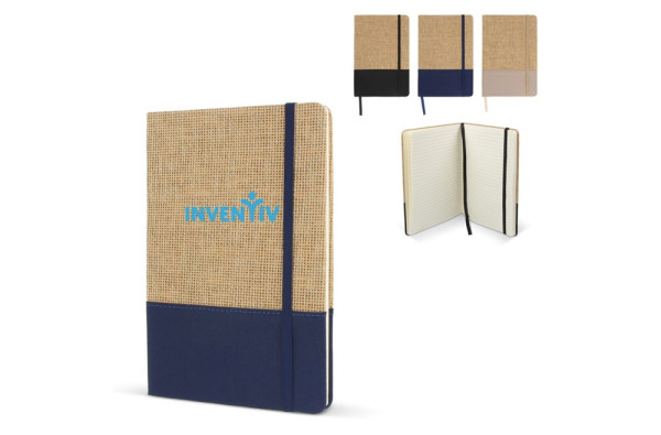 Notitieboek jute R-PET