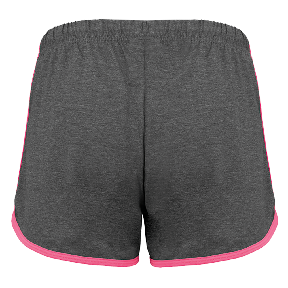 Grey Heather / Fluo Pink