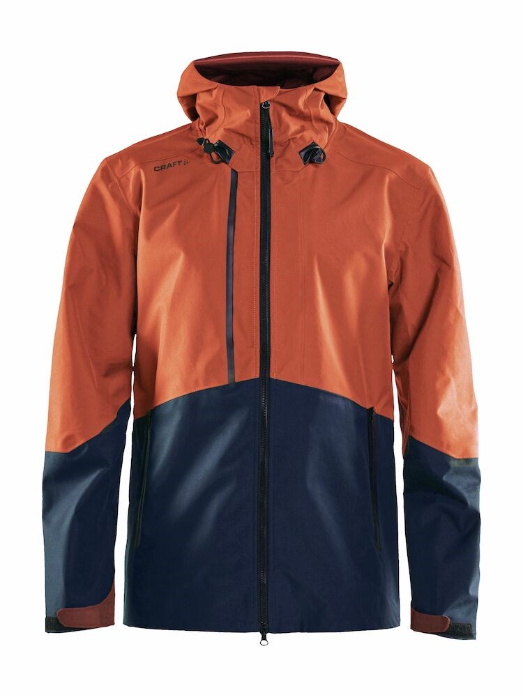 Craft - Block shell jkt M Pepper/Dark Navy 4XL