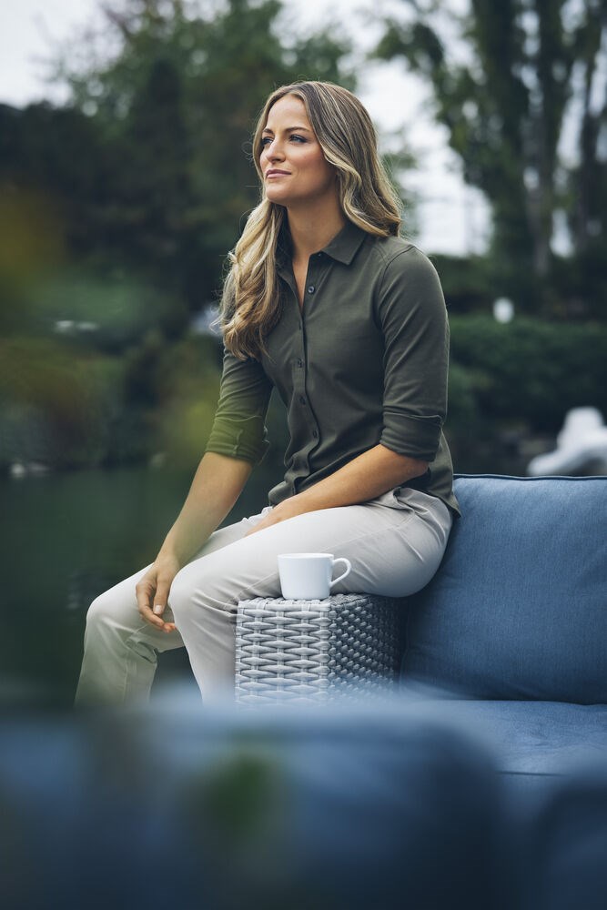 Cutter & Buck - Edgemont Chinos Dames Beige 36/S Cutter & Buck - Edgemont Chinos Dames Beige 36/S