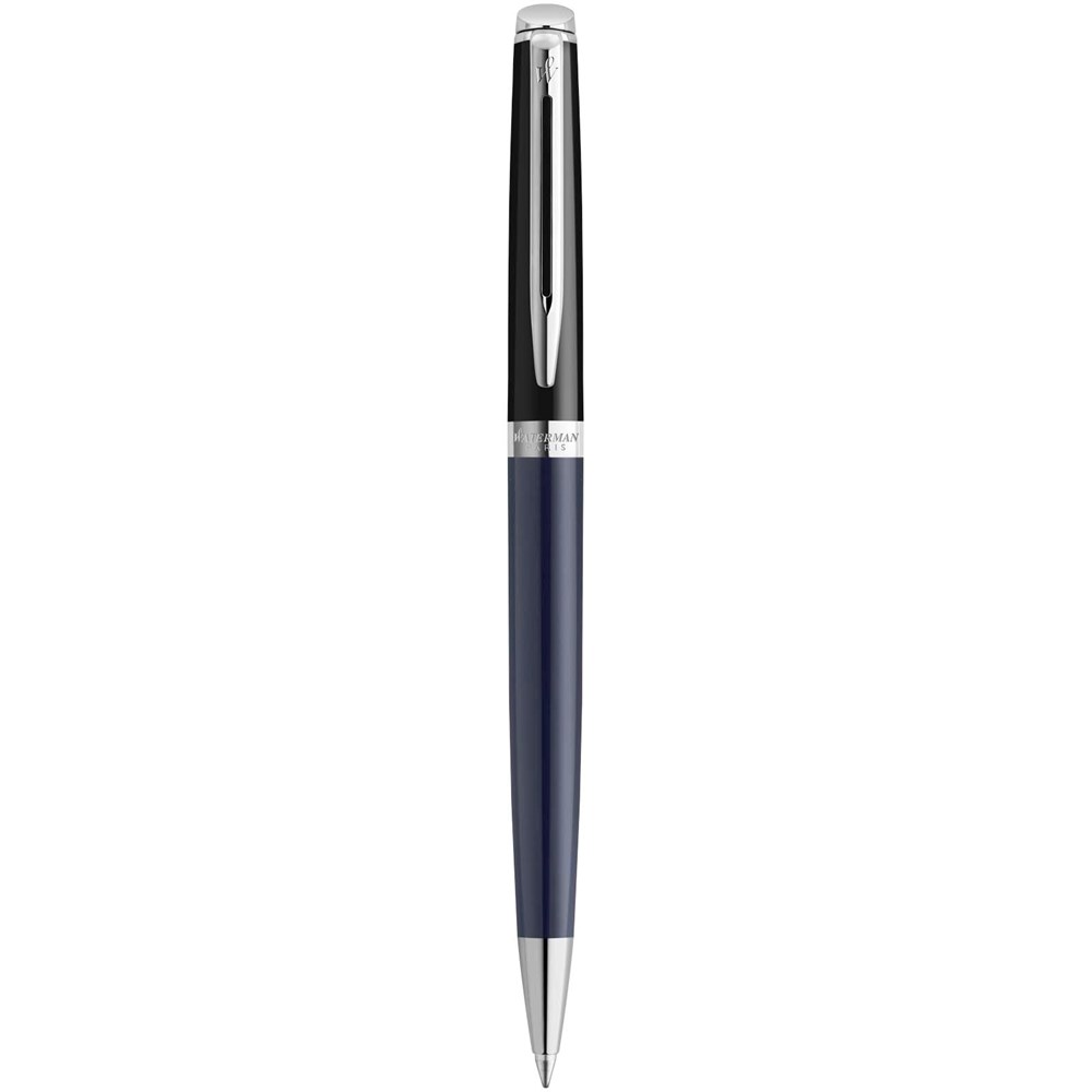 Waterman Hemisphere balpen met kleurblokken en palladium afwerking (blauwe inkt)