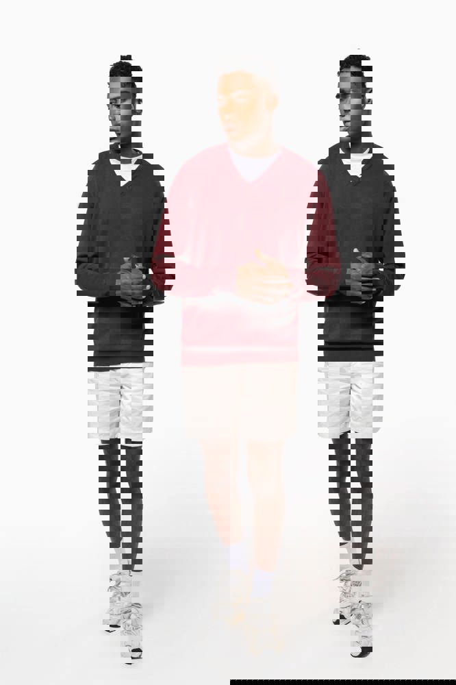 K965 - Heren pullover met v-hals K965 - Heren pullover met v-hals