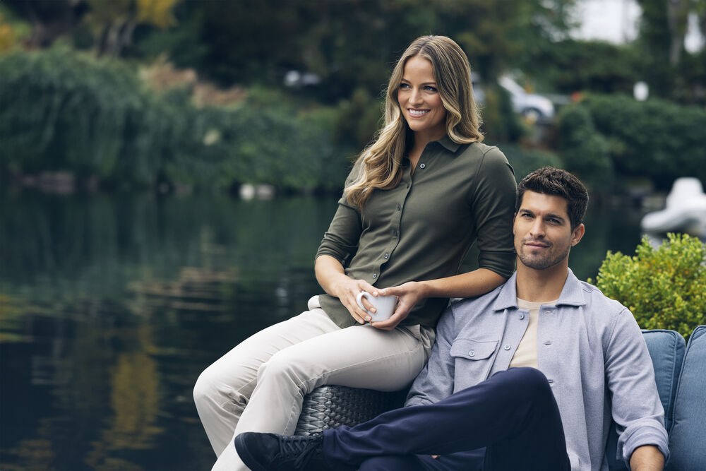 Cutter & Buck - Edgemont Chinos Dames Beige 36/S Cutter & Buck - Edgemont Chinos Dames Beige 36/S