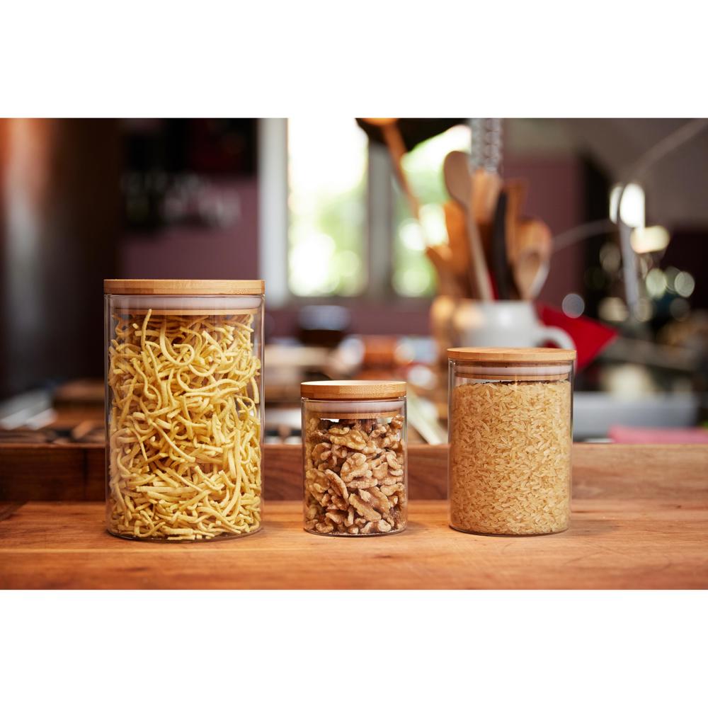 Glazen container "Bamboo", 0,65 l