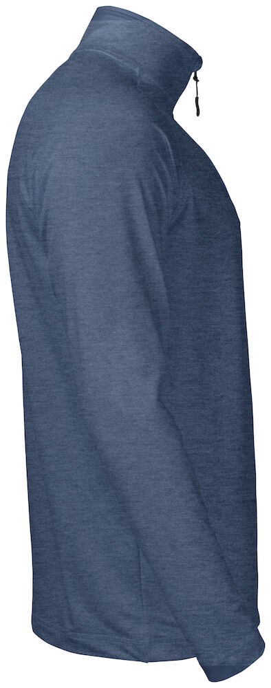 Cutter & Buck - Coos Bay Half Zip Heren Leisteen Blauw Mel. XL