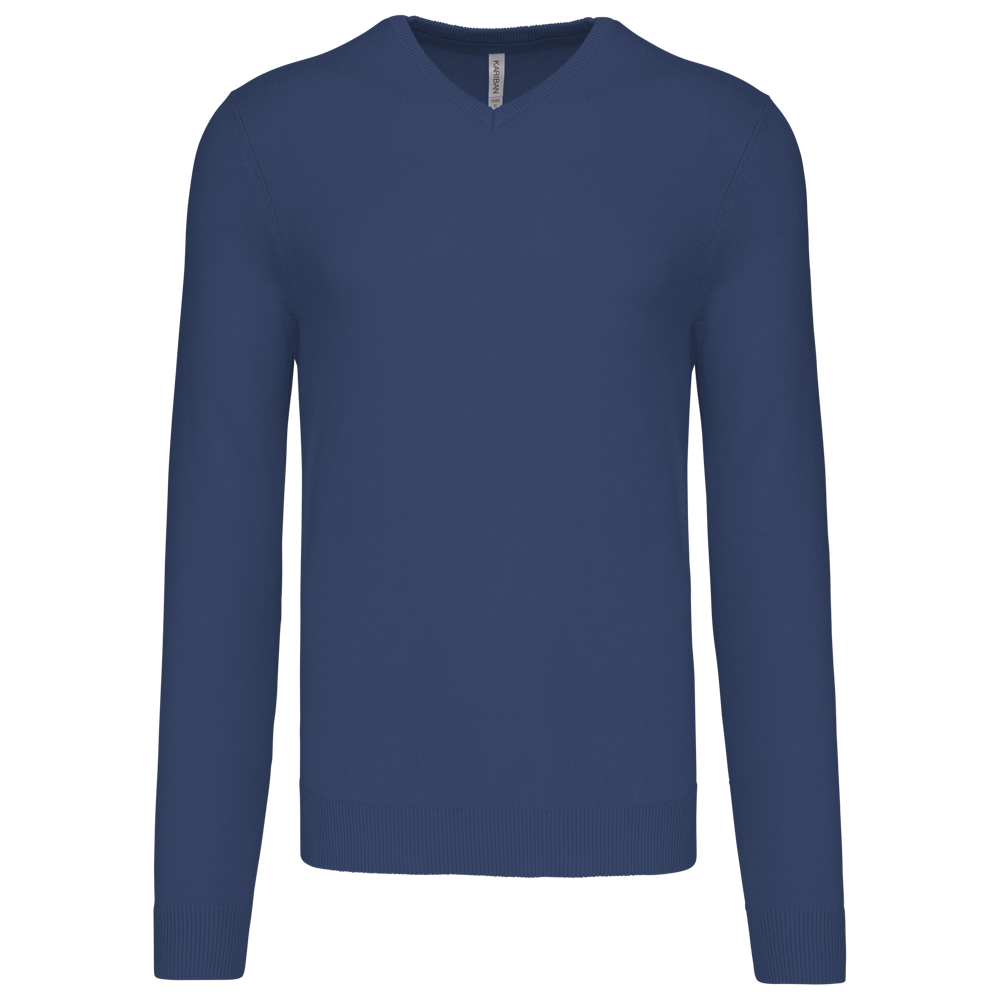 K965 - Heren pullover met v-hals K965 - Heren pullover met v-hals