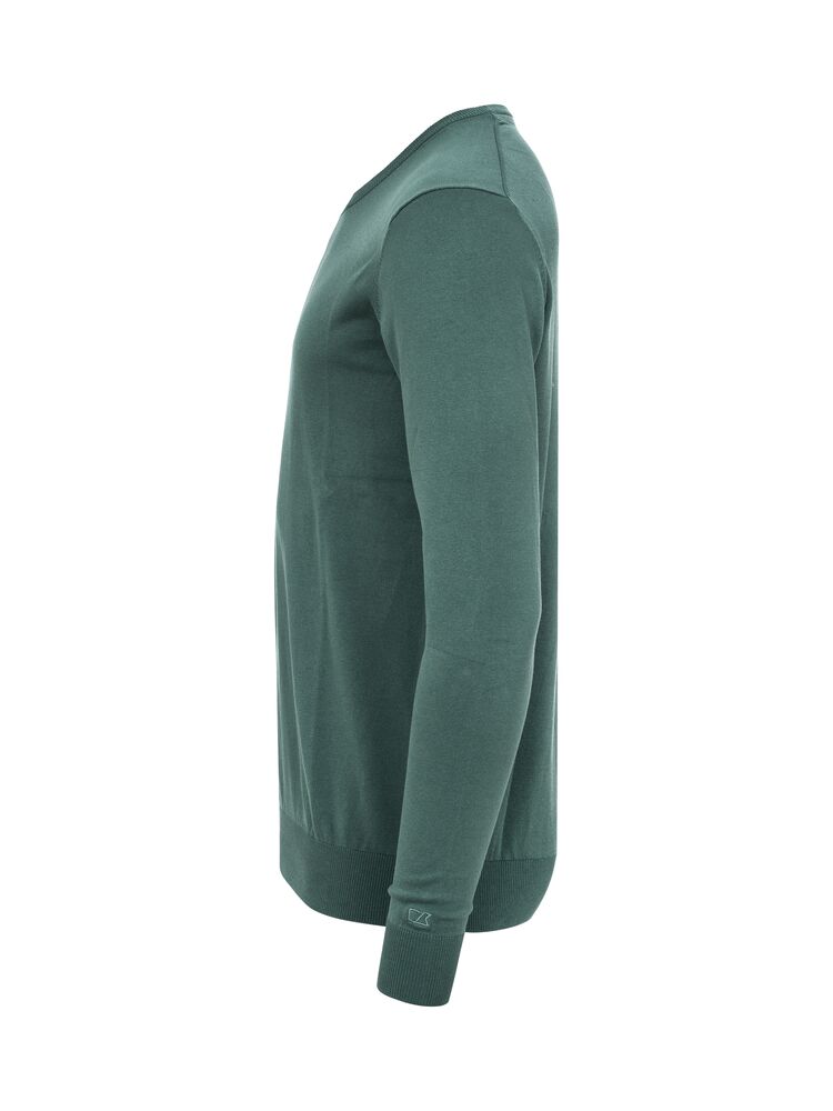 Cutter & Buck - Oakville V-neck Heren Dennengroen L