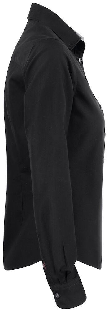 Cutter & Buck - Belfair Oxford Shirt Dames Zwart L