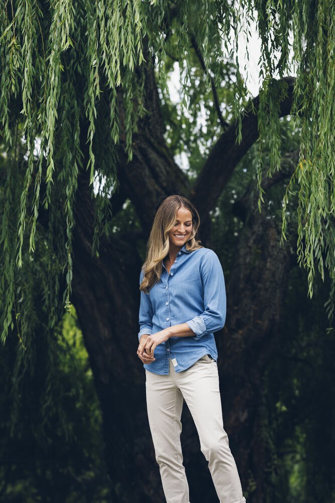 Cutter & Buck - Edgemont Chinos Dames Beige 36/S Cutter & Buck - Edgemont Chinos Dames Beige 36/S