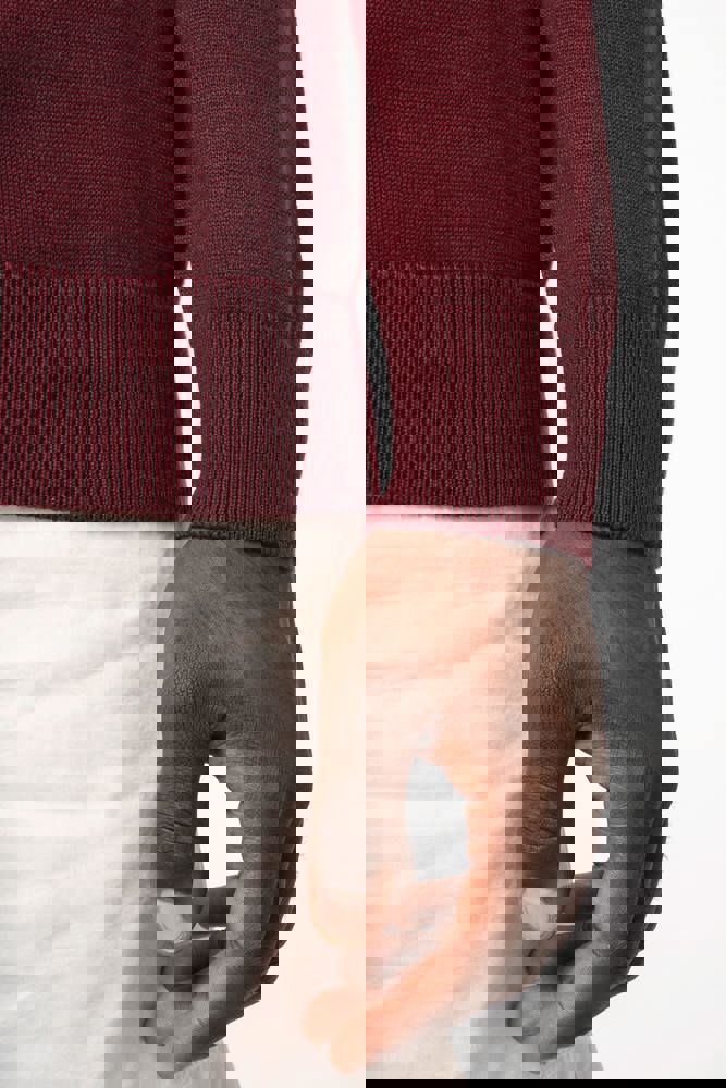 K965 - Heren pullover met v-hals K965 - Heren pullover met v-hals